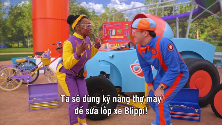 Hình ảnh tập 4 Blippi đi làm (Phần 2)