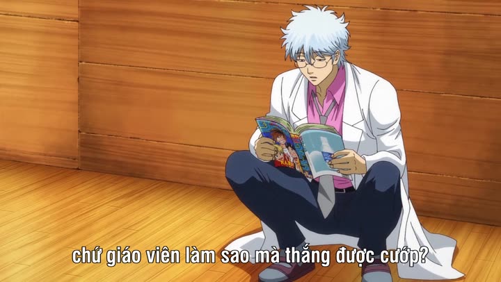Tập 5 phim GINTAMA – Thầy Ginpachi Ở Lớp 3-Z