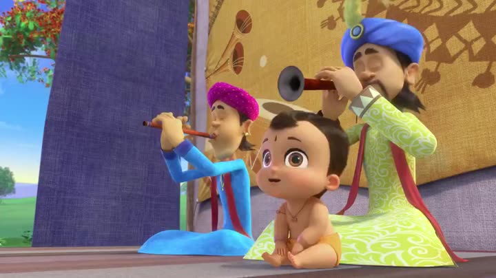 Hình ảnh tập 2 Nhóc Bheem quả cảm