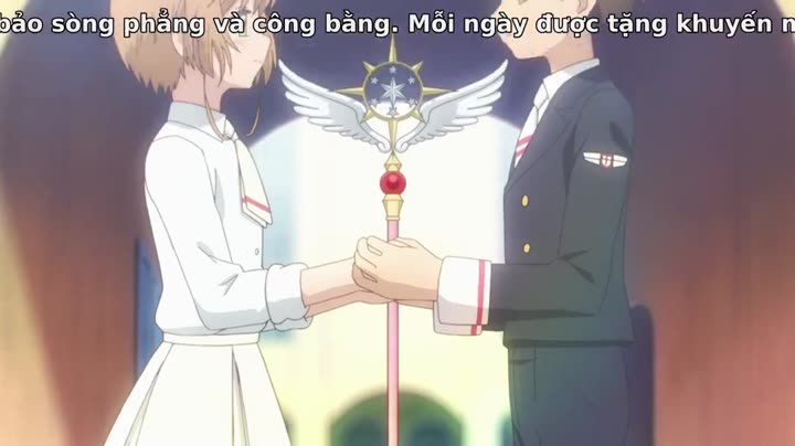 Hình ảnh tập 17 Thủ Lĩnh Thẻ Bài Sakura: Thẻ Bài Trong Suốt