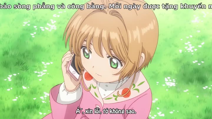 Hình ảnh tập 5 Thủ Lĩnh Thẻ Bài Sakura: Thẻ Bài Trong Suốt