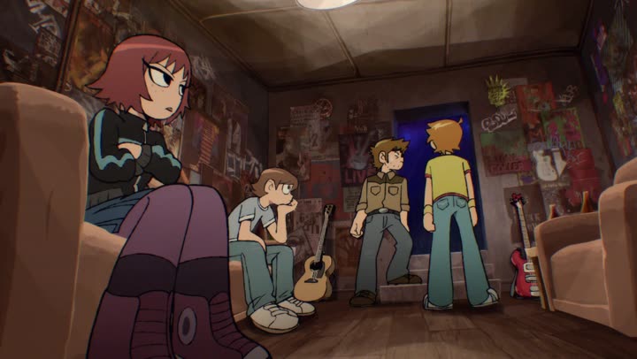 Hình ảnh tập 1 Scott Pilgrim cất cánh