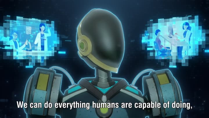 Hình ảnh tập 5 A War between Humans and AI