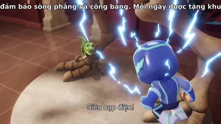 Tập 1 phim Action Pack: Siêu nhân nhí hành động