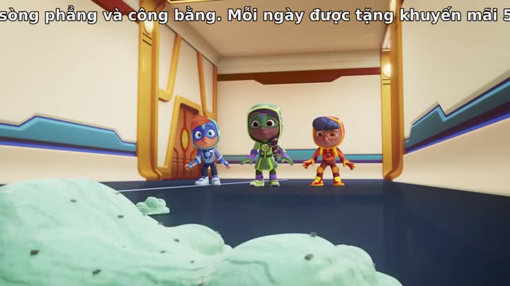 Tập 9 phim Action Pack: Siêu nhân nhí hành động